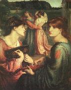 Dante Gabriel Rossetti The Bower Meadow Germany oil painting reproduction
